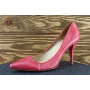 Talbots Women Sz‎ 7.5 W Salmon Pump Leather Shoes